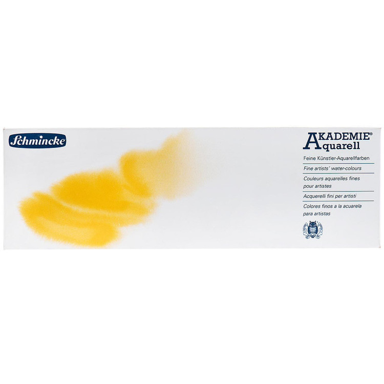 آبرنگ فوق آرتیست اشمینک (schmincke) سری (AKADEMIE Aquarell) 24 رنگ جعبه فلزی قرص 1/2 کد 75424
