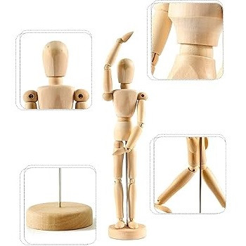 آدمک چوبی مخصوص طراحی