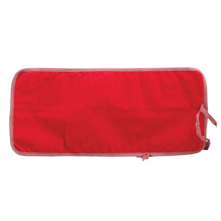 کیف قلم مو جیر (مخمل) رولی 23 خانه