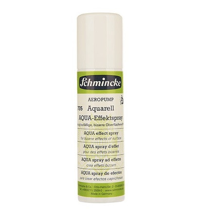 اشمینک (Schmincke )اسپری ایجاد بافت متنوع آبرنگ Aqua effect spray کد 50735