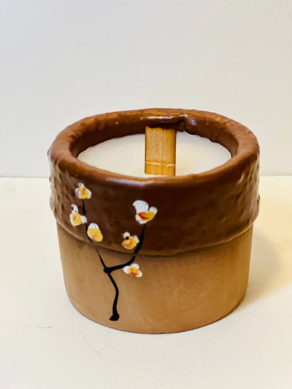 شمع دکوراتیو گل