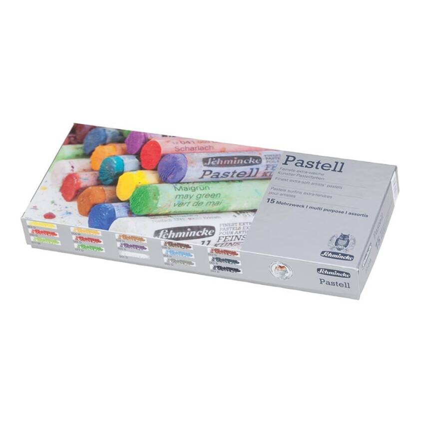 اشمینک ست پاستل فوق آرتیست 15 رنگ (Schmincke Extra-Fine Pastels) کد 77215