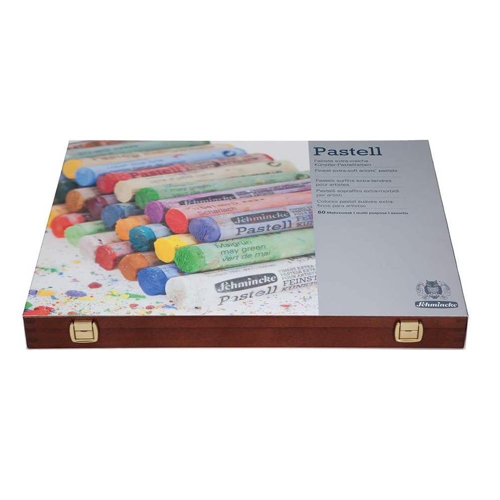 پاستل اشمینک( Schmincke) 60 رنگ کد 77260 (Schmincke 77260 60 Color Chalk Pastel)