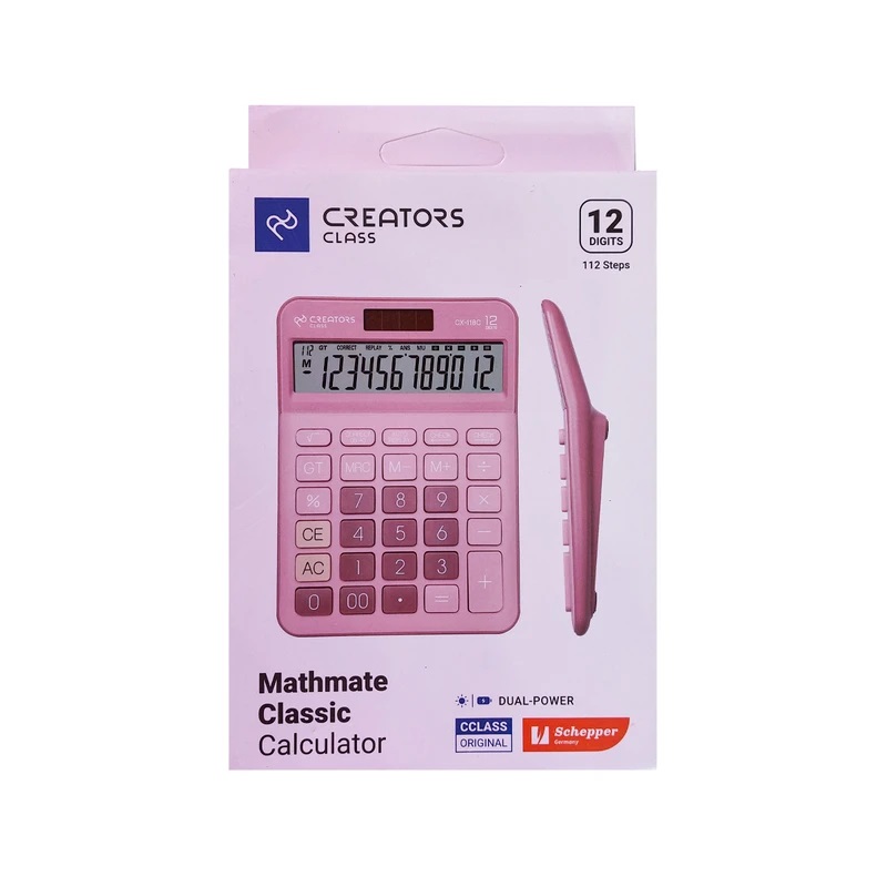 ماشین حساب رومیزی سی کلاس 12 رقمی مدل Mathmate Classic کد CX118C