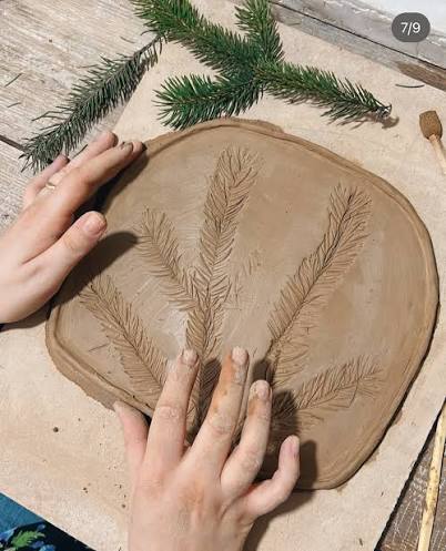 گل سفالگری لویی دار یک کیلویی